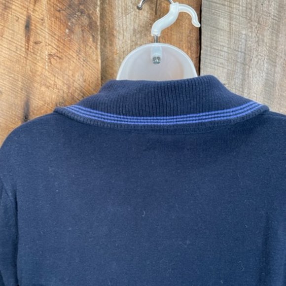 EP Pro Navy Zip Up Cardigan - Size Medium - Picture 6 of 11